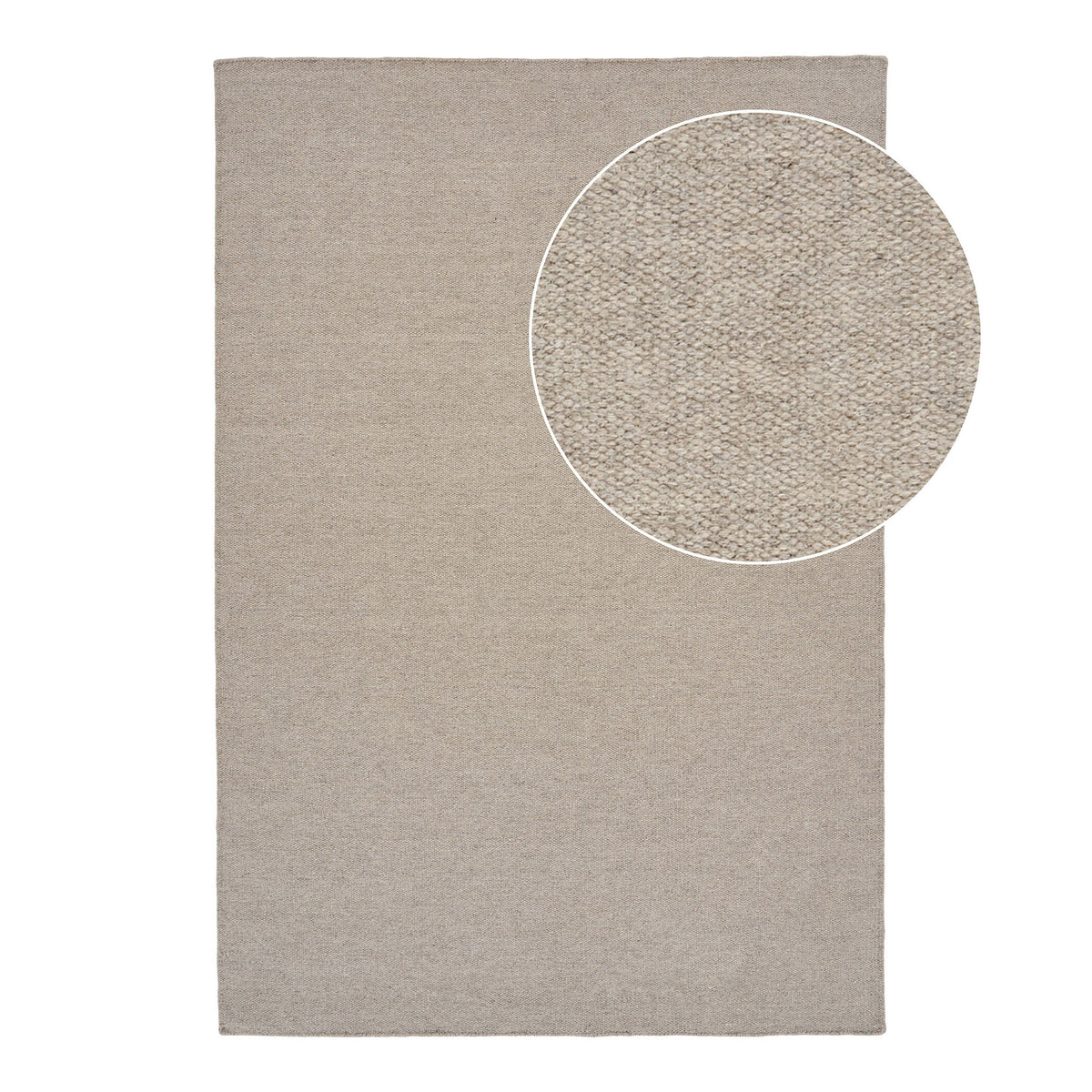 NILA – שטיח ארוג בעבודת יד בגוון חול כהה, 200×300